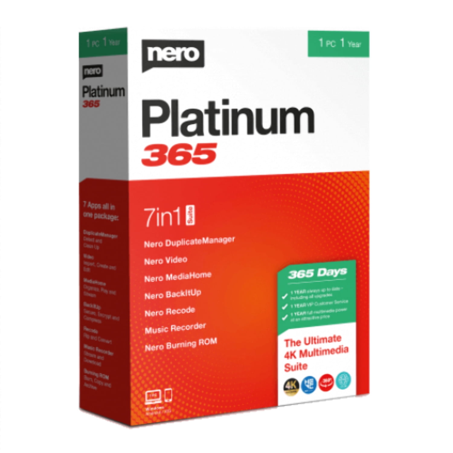 Ongedaan maken Steken pasta Nero Platinum 365 - 1-Year / 1-PC - Global - Walmart.com