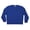 Blue, variant on Blue Adult Crew Neck Sweatshirt - Medium Cotton-Poly Fleece Pullover for Vinyl Transfers & Fabric Paint, Unisex Fit for Custom DIY Apparel, 12 Pack
