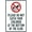 Warning Sign 2, variant on Please Do Not Drive or Park on Grass - 8"x12" Metal Security Tin Warning Sign, Grass Parking Decor for Street Business Home Wall Outdoor
