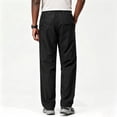 thumbnail image 3 of Big Men’s Breathable Polyester Multi Pocket Cargo Pants S to XXL, Rip Resistant Long Wearing Work Pants, 3 of 10