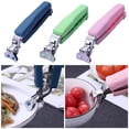 thumbnail image 2 of Lubelski Bakeware Tongs Heat Insulation Easy to Use Comfortable Grip Anti-rust Multipurpose Anti-scalding Stainless Steel Moving Hot Plate from Microwave Oven Dish Clamp Kitchen Tool, 2 of 7