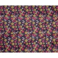 thumbnail image 4 of oneOone Polyester Spandex Wine Fabric Florals Sewing Craft Projects Fabric Prints By Yard 56 Inch Wide, 4 of 4