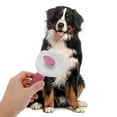thumbnail image 2 of Unique Bargains 1 Pc Durable Flower Shape Pet Grooming Brush for Pet 7.87"x4.13"x1.97" Pink, 2 of 6