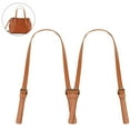thumbnail image 2 of 2 PCS Leather Replacement Handles Shoulder Straps with Adjustable Buckle Purse Strap Bag Handles, 2 of 8