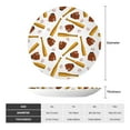 thumbnail image 2 of Salouo Baseball Sport Pattern Bone China Decorative Plate,Holiday Decor Decorative Ceramic Plates with Stand Elegant Home DéCor for Hallway/Living Room/Bedroom-10in, 2 of 6