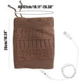 thumbnail image 3 of Fesfesfes USB Heated Knitted Hat And Neck Gaiter Set Winter Warm Heat Up Hat Dual Purpose Scarf Heating Circle Loop Scarf For Men And Women, 3 of 9