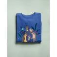 thumbnail image 3 of Image Conscious Otter Family Sweatshirt Women's -Jay Fleck Designs, 3 of 4