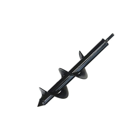 

Dirt Hole Drill Auger Head Spiral Hole Drill Bit Garden Yard Earth Planter Digger for Earth Burrowing Drilling Hole Digging