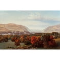 thumbnail image 3 of Alexander Lawrie 18x13 Black Modern Framed Museum Art Print Titled - View of West Point (1869), 3 of 5