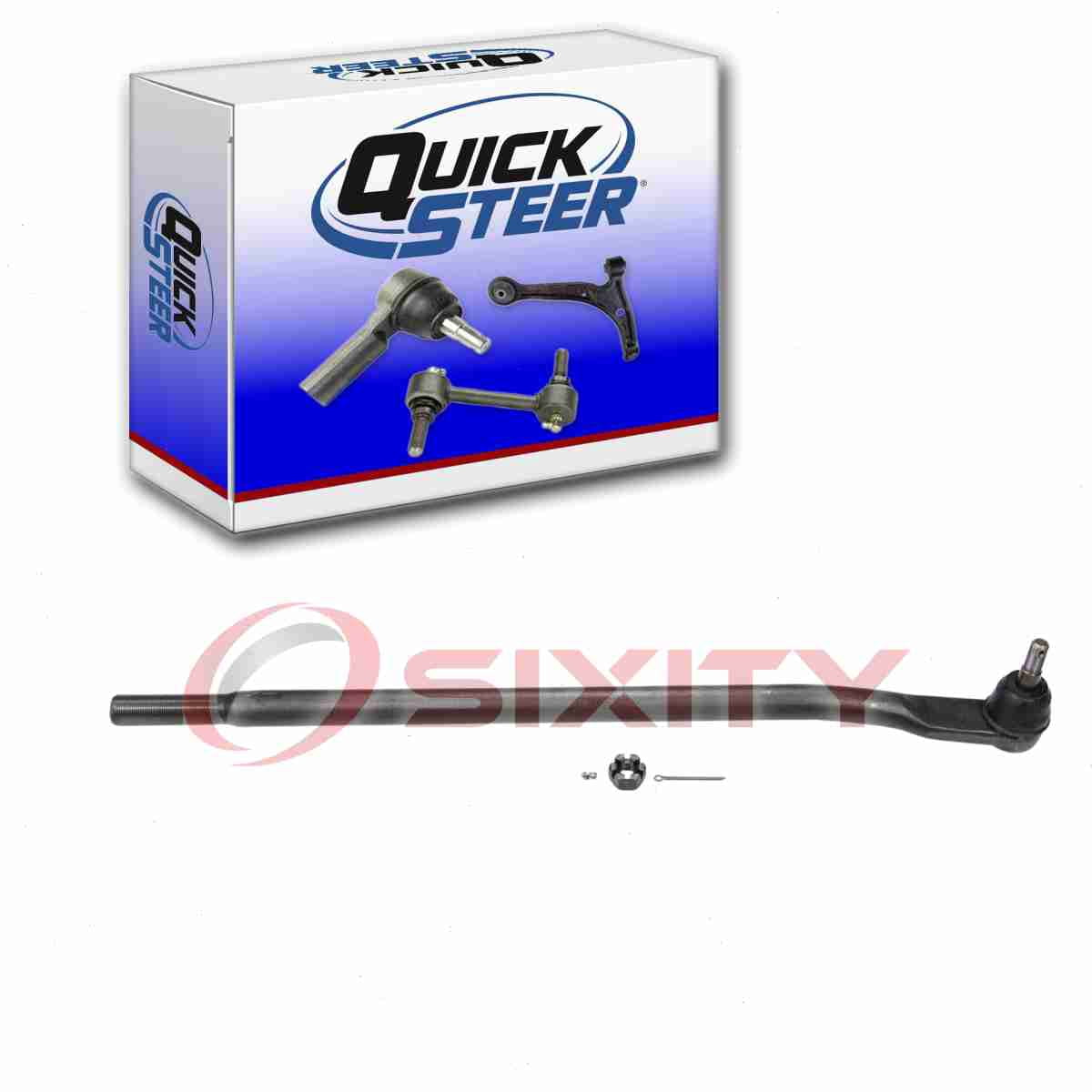 QuickSteer ES800558 Steering Drag Link Fits select: 2008 DODGE RAM 1500, 2003-2012 DODGE RAM 2500