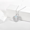 thumbnail image 3 of Angel Wings Necklace 925 Sterling Silver Guardian Angel Wings Pendant Necklace Birthstone Necklace for Women  Christmas Jewelry Gifts, 3 of 10