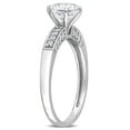 thumbnail image 4 of Everly Women's Created Sapphire 10K White Gold Engagement Ring, 4 of 9