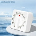 thumbnail image 4 of 2-Pack Square 60 Mechanical Kitchen Timer,Chef Cooking Timer Clock with Loud Alarm,, 4 of 8