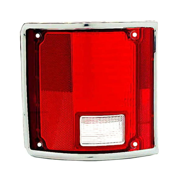 KAI New Standard Replacement Passenger Side Tail Light Lens, Fits 1973-1986 Chevrolet Fullsize C/K Pickup