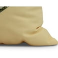 thumbnail image 2 of Simply Daisy, 16 x 16inch, Single Flamingo Animal Print Pillow, Yellow, 2 of 2