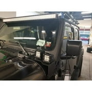 Race Sport 52 inch Straight Light Bar Jeep JL roof mounting bracket Fits select: 2018-2019,2021 JEEP WRANGLER UNLIMITED