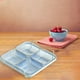 thumbnail image 3 of Bandeja para servir refrigerios, contenedor para condimentos, multifuncional Púrpura 4 Rejillas, 3 of 6