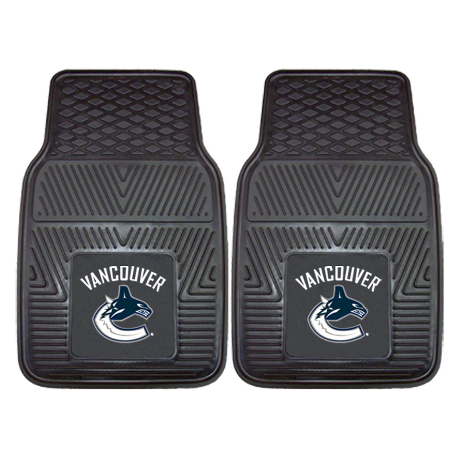 Nhl Vancouver Canucks 2 Pc Vinyl Car Mats 17 X27 Walmart
