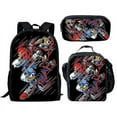 thumbnail image 1 of Sonic Primary School School Bag Three-piece Set Anime Cartoon Backpack Shoulder Bag Pencil Case High Quality Ultra-high Quality Advanced Customization, 1 of 5