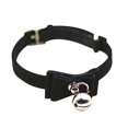 thumbnail image 1 of Beau Chiot Chaton Chien Sangle Boucle Collier Chat Boucle Collier pour Animaux de Compagnie Réglable PU Animaux de Compagnie Fournitures Collier de Chat avec Cloche, 1 of 8