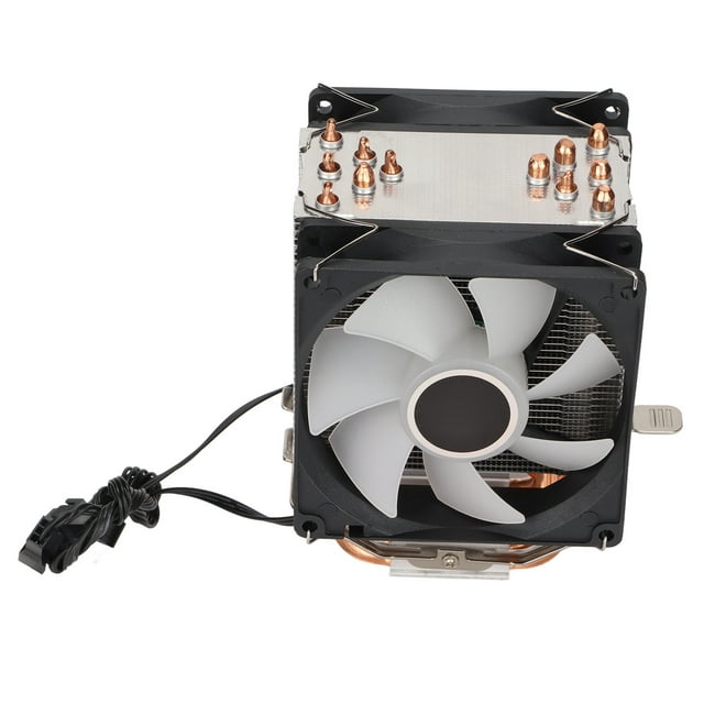 Ventilador de refrigeración, Enfriador de CPU Iluminación RGB Enfriador de CPU Ventilador de refrigeración de computadora Altamente versátil