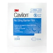 Cavilon Skin Barrier Wipe 1.0 mL Wipe, No Sting, Alcohol Free, Sterile, Fast-drying, Non-sticky, Hypoallergenic, Non-cytotoxic, 3344 - Case of 120