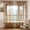 Brown, variant on Rod Pocket Butterfly Print Sheer Window Panel Curtains Natural Light Flow Room Divider Living Room Bedroom 200cm x 95 cm