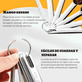 thumbnail image 2 of Juego De 7 Cucharas Medidora De Acero Inoxidable Caja Regalo Xtellar plateado, 2 of 3