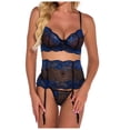 thumbnail image 2 of uublik Valentines Lingerie Set for Women Lace Babydoll Sexy Naughty Plus Size Bodysuit, 2 of 5