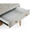 thumbnail image 4 of Perrine Wood Rectangular End Table in Soft Graphite Gray, 4 of 5