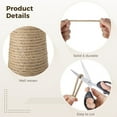 thumbnail image 5 of 32.8'' Cat Scratcher Replacement Rope, 0.24'' Thickness DIY Natural Hemp Rope, Cat Tower Repair Rope, Cat Tree Rope Replacement, Solid Jute Twine Rope for Handicrafts, 5 of 7