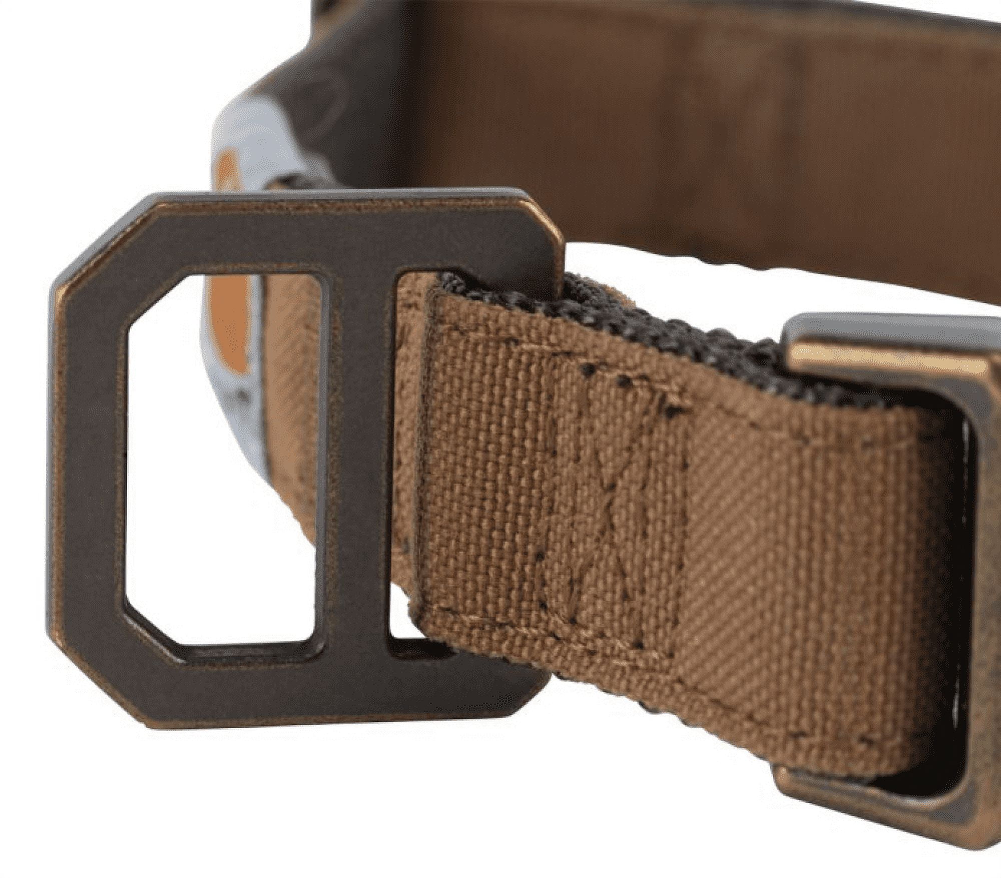 Carhartt Nylon Duck Dog Collar Carhartt Brown/Dark Brown Large