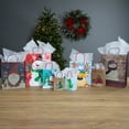 thumbnail image 2 of Northlight 20-Count Assorted Paper Christmas Themed Gift Bags, 2 of 6