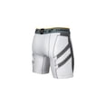 thumbnail image 3 of Short Compresivo CHAMPRO con Copa Integrada y Almohadillas Laterales Tela Elástica 4 Vías Blanco L, 3 of 5
