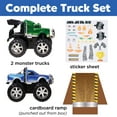 thumbnail image 3 of Creativity for Kids Monster Trucks Craft Kit: Customize 2 Monster Trucks, Boy Toys and Crafts for Kids Ages 5-8+, 3 of 7