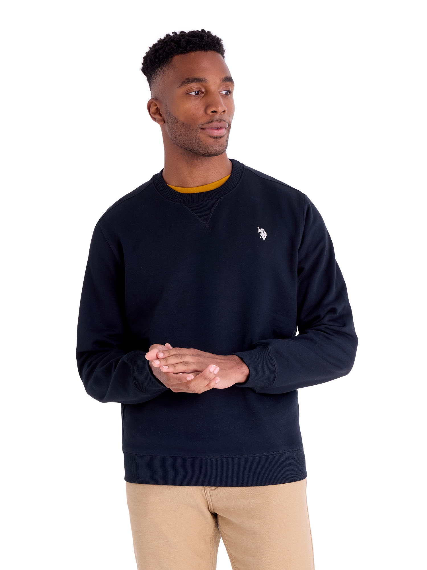 U.S. Polo Assn. Men's Crewneck Fleece Sweatshirt photo 1