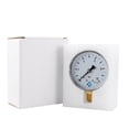 thumbnail image 5 of Pressure Gauge Stainless Steel+Copper 1/4 NPT Thread Water Pressure Meter 60mm 0-10 bar for Air Water Oil, 5 of 8