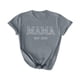 thumbnail image 1 of Camiseta Penkiiy para Mamá Mujer Mamá Vida Tees Gráficas Casual Lindas Tops Día de la Madre para Mamá 2XL Gris, 1 of 5
