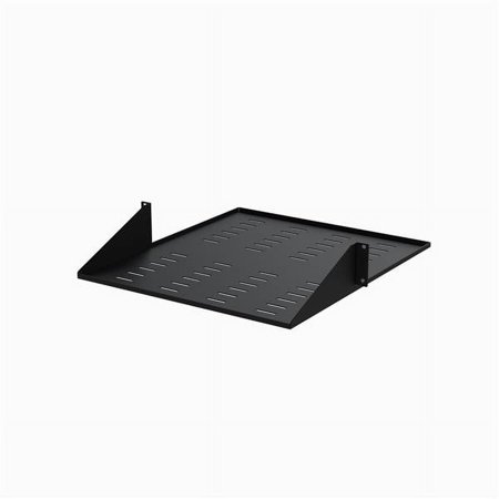 UPC: 0065030887496 | Startech.com 2u Vented 19 2-post Network Rack Cabinet Shelf 20in Deep Center Mount Cantilever Tray Rackmount Shelf For Av/data Equipment Enclosure With Cage Nuts & Screws 75lb Capacity – 2u Fixed