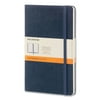 Moleskine Classic Collection Hard Cover Notebook Quadrille Dot Grid Blue
