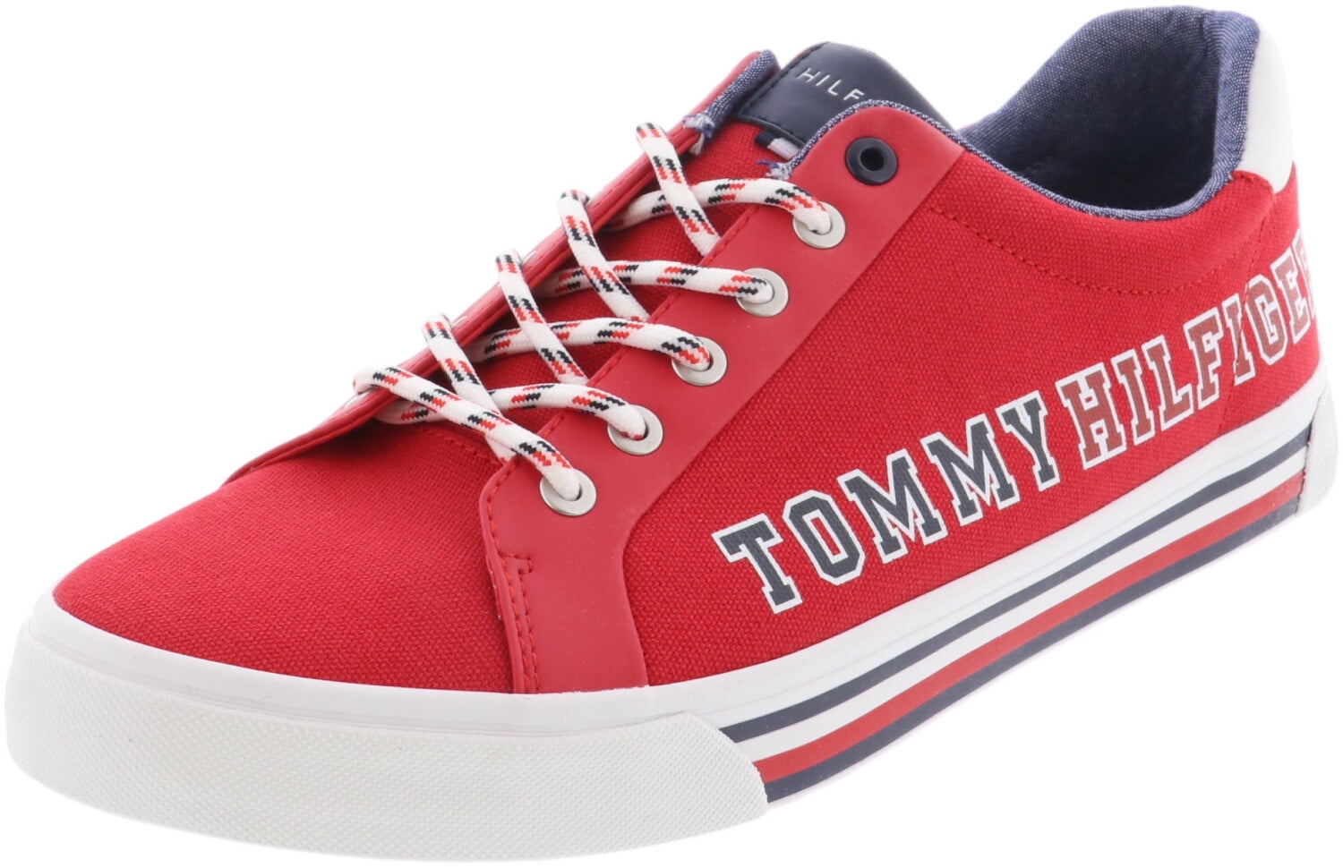 tommy hilfiger red sneakers