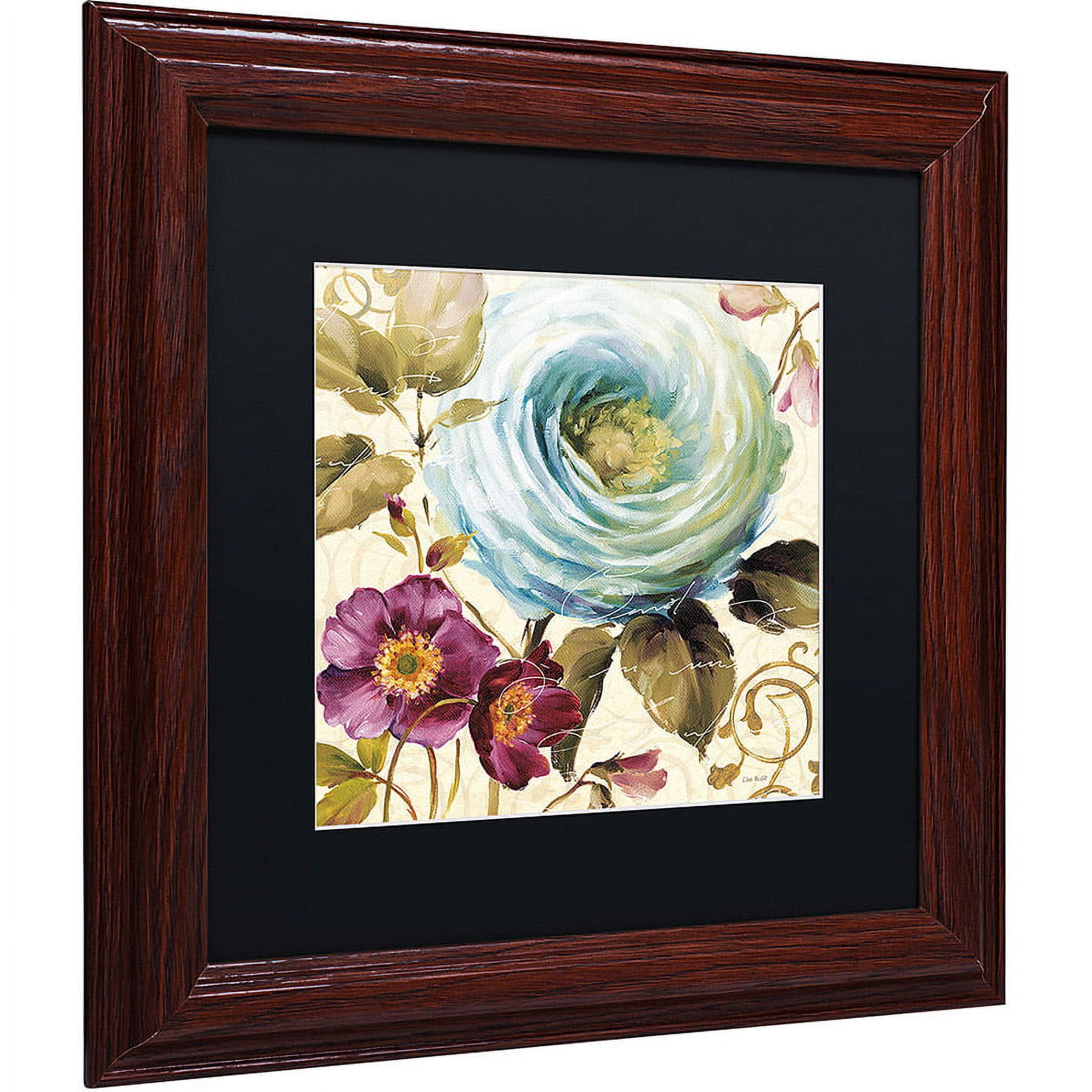 Trademark Fine Art "Victorias Dream I" Canvas Art by Lisa Audit, Black Matte, Wood Frame