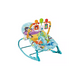 thumbnail image 1 of Rocker silla vibradora mecedora de bebe musical con juegos color azul-verde turquesa, 1 of 4