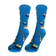 thumbnail image 4 of Lena Kaye Femmes Filles Lot de 12 Chaussettes Montantes, Monkey Nouveauté Nourriture Amusante Animaux Mignons, 4 of 6