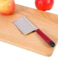 thumbnail image 3 of Cortador de Papas Ondulado de Acero Inoxidable para Papas, Zanahorias y Pepinos, 3 of 7