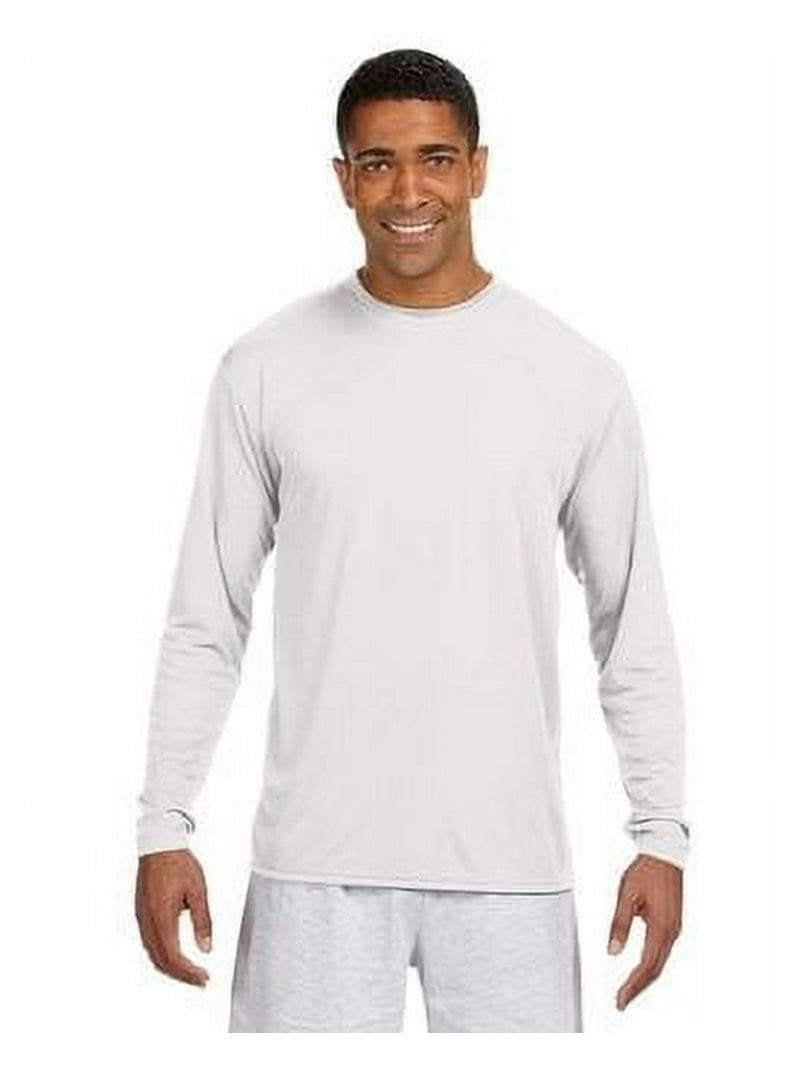 トップス STRONG 006 THERMAL (WHITE) Team 365 TT11L Men's Zone Performance Long Sleeve T-Shirt