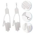 thumbnail image 6 of FENGGUIQU 2-Pack White Golf Glove Hangers with Practical Buckle Clip Design for Home and Outdoor Use, 6 of 7