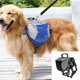 thumbnail image 3 of Bolsa de sillín de mochila de suministro de perro de servicio ajustable MFZFUKR CPB-US-FXT466-1, 3 of 6