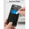thumbnail image 6 of Miroddi Magsafe Phone Wallet, Works with Find My App, Magnetic Card Holder Wallets Compatible for iPhone 16/15/14/13/12 Series, Leather, RFID Blocking, 6 of 9