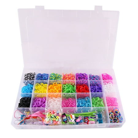 band loom rubber kit bracelet rainbow weaving crafting diy walmart bands